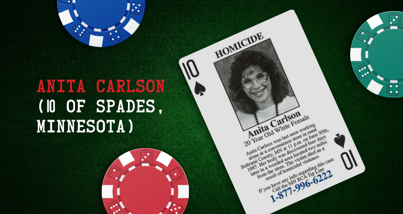Anita Carlson (10 of Spades, Minnesota)