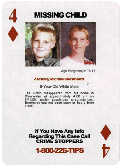 Deck_ZacharyCard-roundcorners Ilene Misheloff is featured as the Ace of Hearts. Source: Dublin PD
