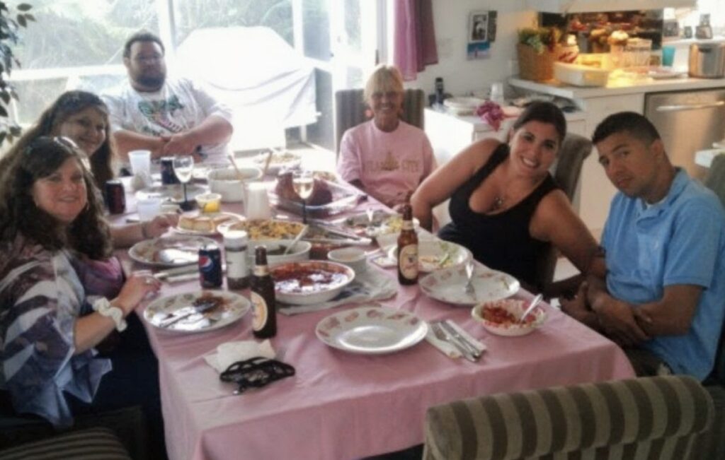 Traina Family Dinner Courtesy: David Traina
